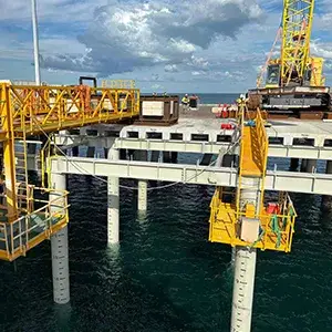 Fabrication de structures métalliques pour secteur maritime 