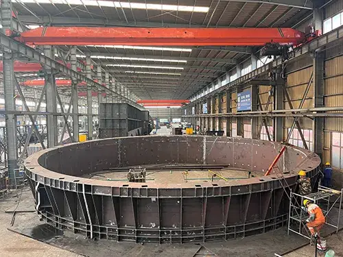 Pré-Assemblage d'Anneau de Tunnel