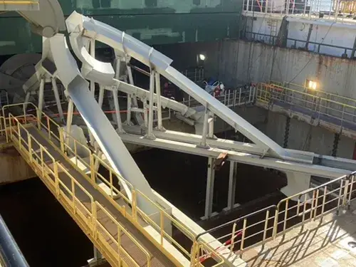 Installation sur Site des Structures Métalliques de Navires